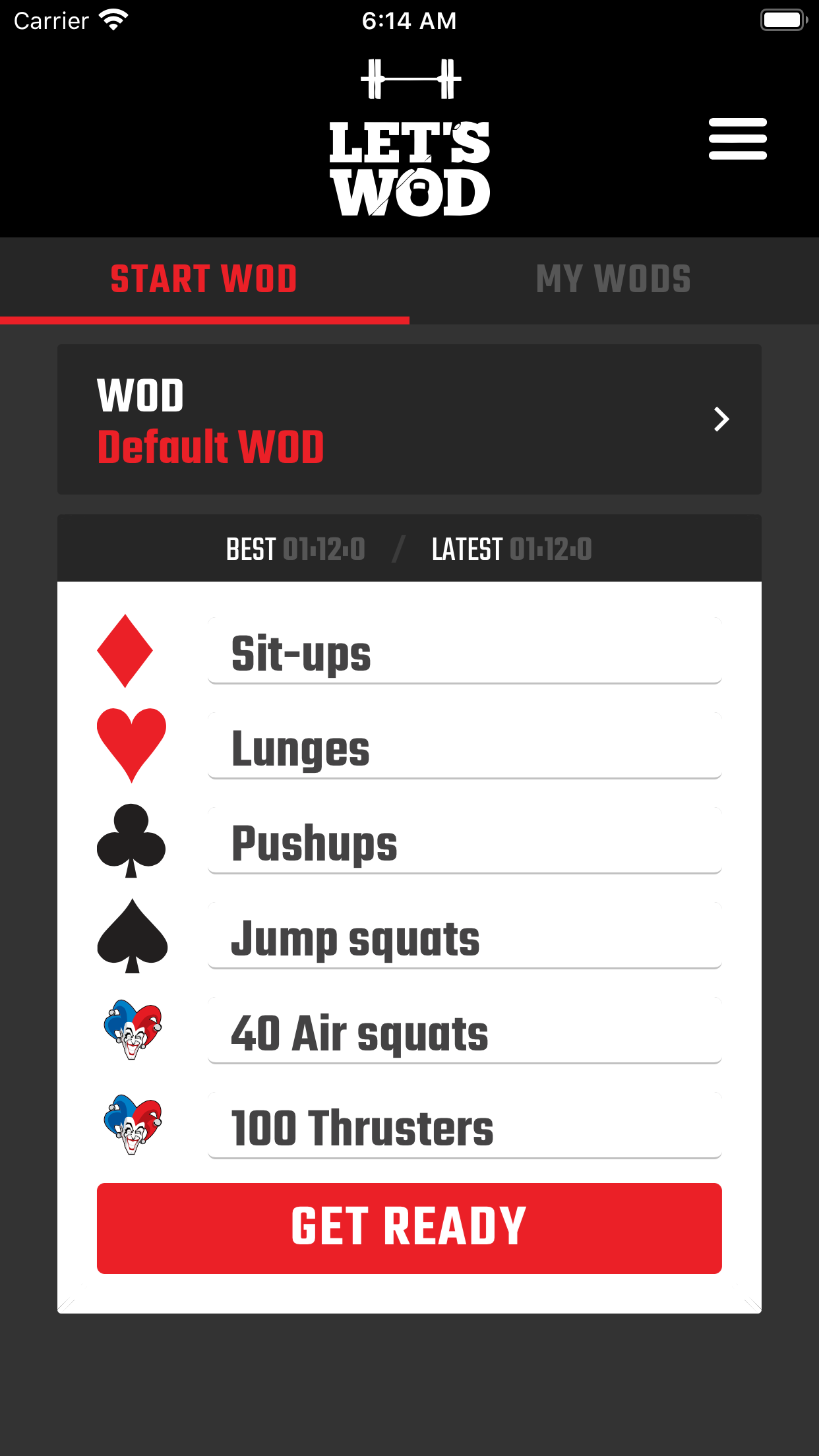 Free best sale wod app